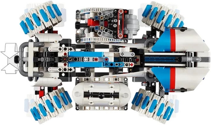 LEGO Technic Lunar Outpost Moon Rover 42211
