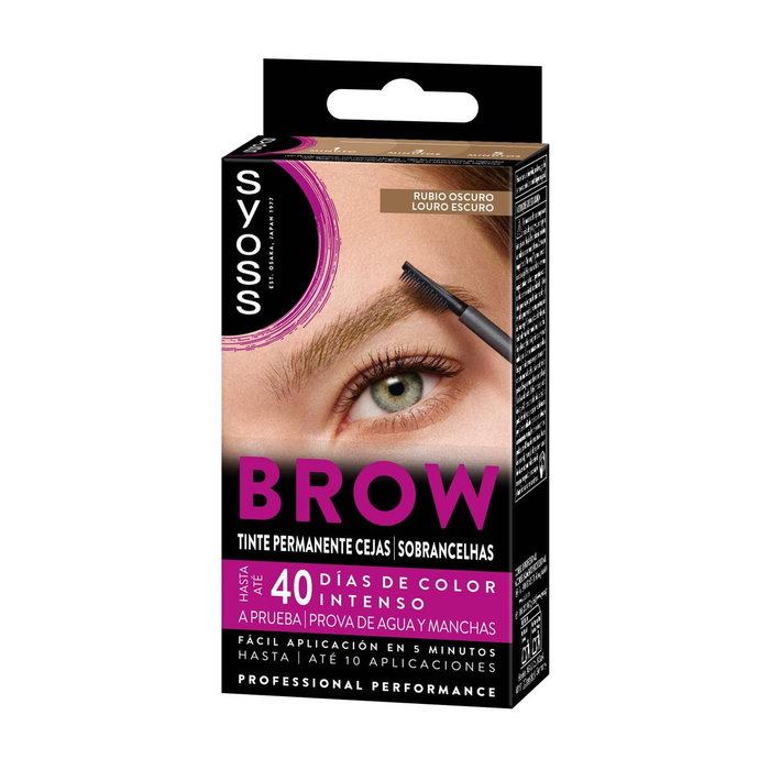 Syoss Brow Tint Permanente para Cejas Rubio Oscuro Syoss Brow Tint Permanente para Cejas Rubio Oscuro