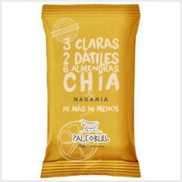 Paleobull Barritas Naranja Caja 15Ud. Barrita energética paleo de naranja y chía alta en proteínas.