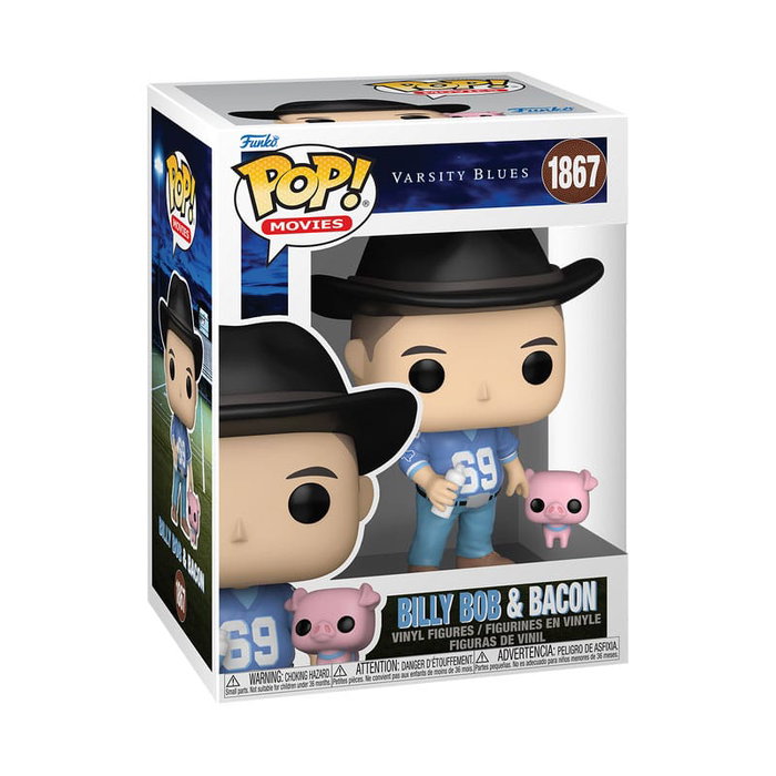 Varsity Blues Figura POP & Buddy! Vinyl Billy w/Bacon 9 cm