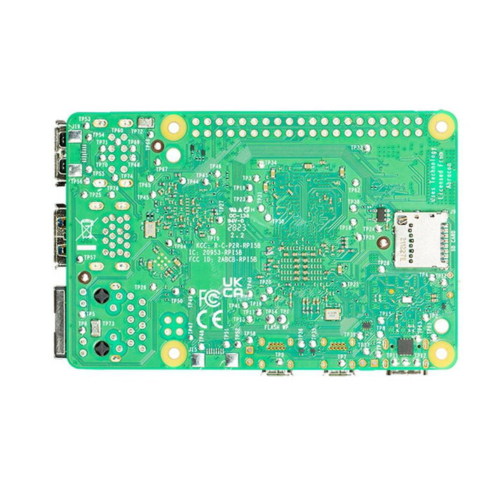 Raspberry Pi 5 4GB RAM Procesador Quad-Core 2.4GHz 64-bit Cortex-A76 Doble HDMI 4K Dual Band WiFi Bluetooth 5.0 PCIe 2.0 Raspberry Pi 5 4GB RAM Procesador Quad-Core 2.4GHz 64-bit Cortex-A76 Doble HDMI 4K Dual Band WiFi Bluetooth 5.0 PCIe 2.0
