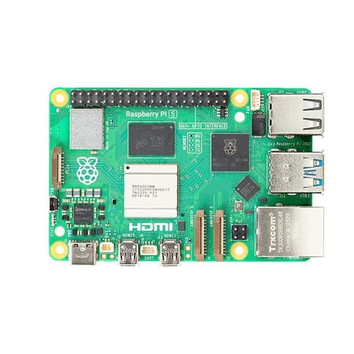 Raspberry Pi 5 4GB RAM Procesador Quad-Core 2.4GHz 64-bit Cortex-A76 Doble HDMI 4K Dual Band WiFi Bluetooth 5.0 PCIe 2.0 Raspberry Pi 5 4GB RAM Procesador Quad-Core 2.4GHz 64-bit Cortex-A76 Doble HDMI 4K Dual Band WiFi Bluetooth 5.0 PCIe 2.0
