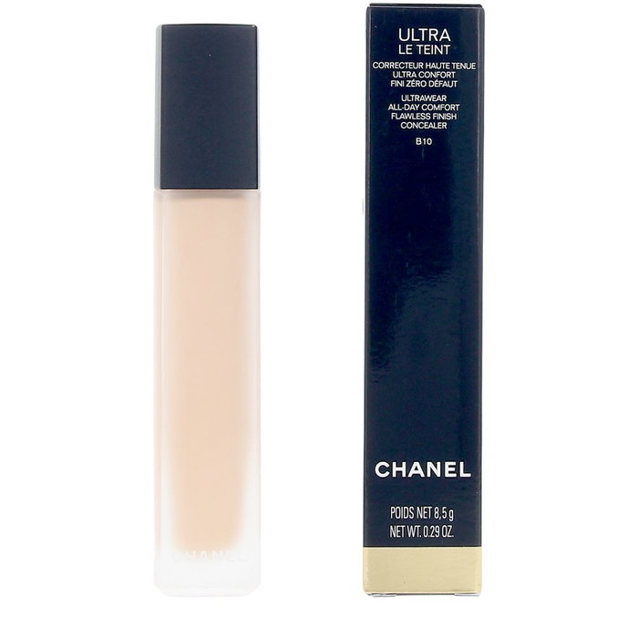Chanel Ultra Le Teint Le Correcteur Corrector Liquido de Alta Cobertura y Larga Duracion #B10 8,5 g - Resistente al Agua, Para Ojeras e Imperfecciones, Piel Suave y Luminosa