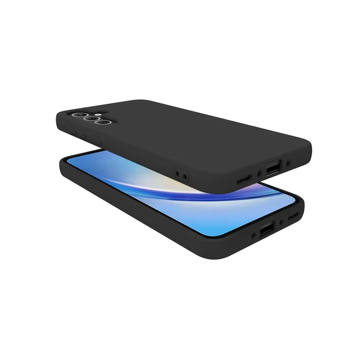 Celly CROMO1064BK Funda para Samsung Galaxy A55 5G 16,8 cm (6.6") - Negra - Resistente a Golpes y Rayones