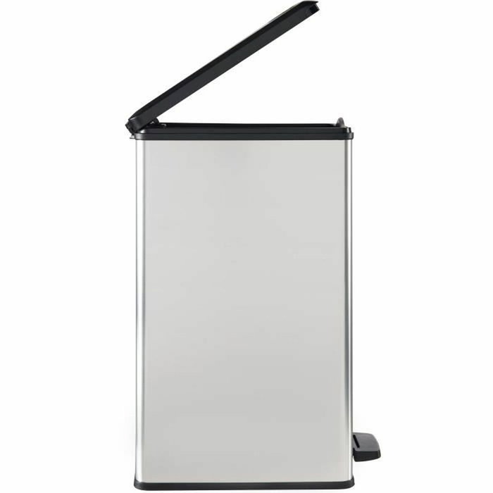 Curver Papelera Slim 40L Gris metalizado