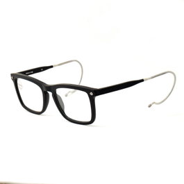 Vuarnet VL15120001 Gafas de Vista Hombre Negro con Patillas Flexibles