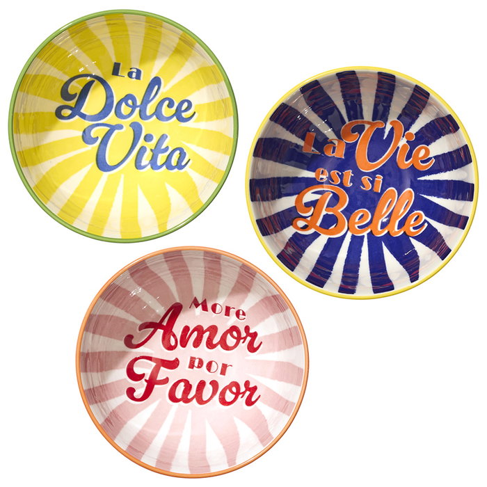 Bol Dolce Vita Home Deco Factory diámetro 11,8 cm 