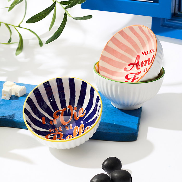 Bol Dolce Vita Home Deco Factory diámetro 11,8 cm 