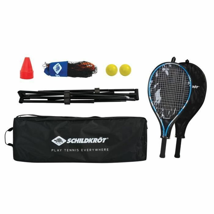Schildkröt Fun Sports Mochila de tenis con 2 raquetas, fundas, pelotas y red