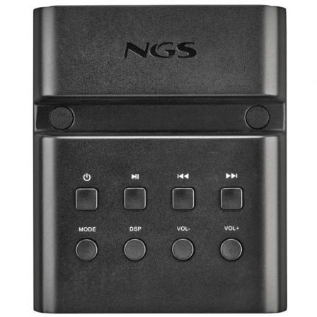 NGS Sky Charm Pro Altavoz Torre Bluetooth 5.4 40W RMS (80W PMPO) USB Óptica AUX Karaoke Entrada Micrófono Blanco