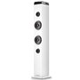 NGS Sky Charm Pro Altavoz Torre Bluetooth 5.4 40W RMS (80W PMPO) USB Óptica AUX Karaoke Entrada Micrófono Blanco