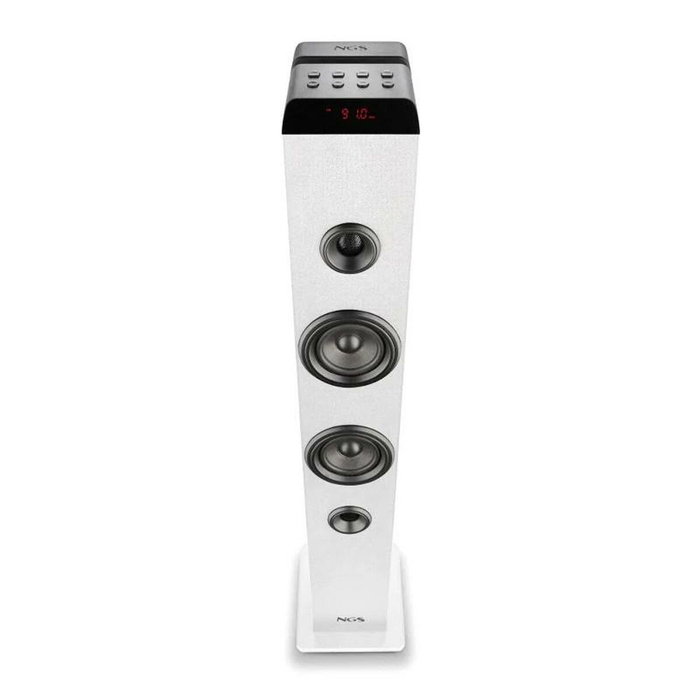 NGS Sky Charm Pro Torre de Sonido Blanca 80W