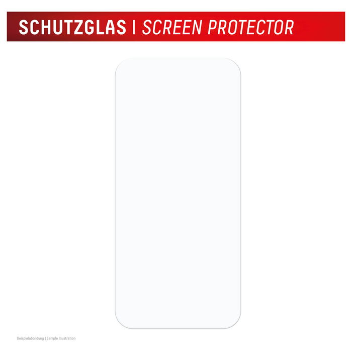 Displex DISPLEX Real Glass iPhone 16/15/15 Pro, Protector de Pantalla de Cristal