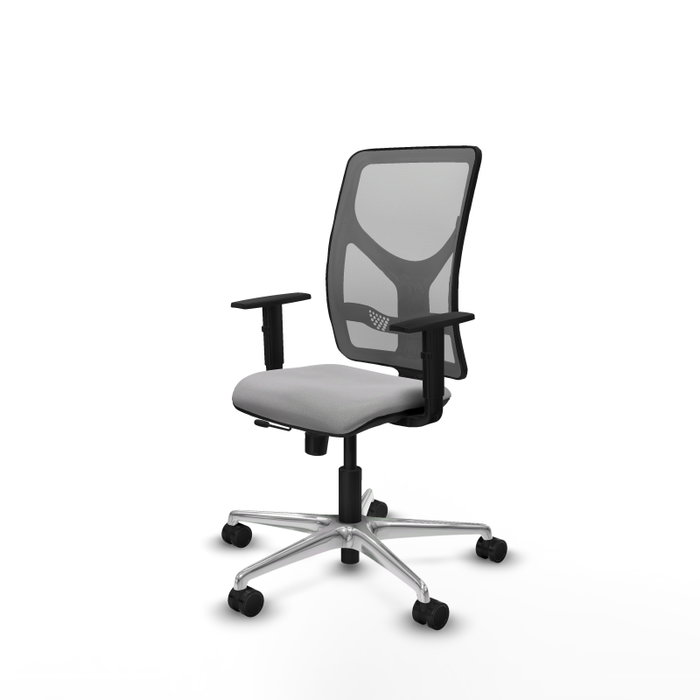 PIQUERAS Y CRESPO Silla de oficina Motilla Gris con mecanismo Sincro/Traslack PIQUERAS Y CRESPO Silla de oficina Motilla Gris con mecanismo Sincro/Traslack