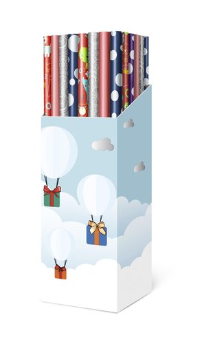 TV Papel de Regalo Rollo 1x2 m (Caja de 40) TV Papel de Regalo Rollo 1x2 m (Caja de 40)