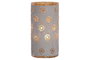 DKD Home Decor Lampara Sobremesa Indio Blanco Cobre 15x30x15 cm 4 Unidades