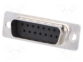 HARTING Conector D-Sub 15 pines macho para transferencia de datos