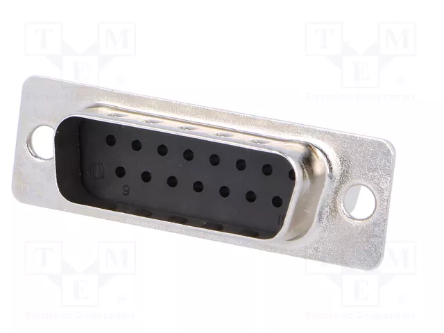 HARTING Conector D-Sub 15 pines macho para transferencia de datos