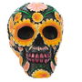 Puckator Figura Calavera Día de los Muertos Margaritas 11cm