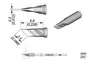 JBC TOOLS Punta de soldadura tipo cuchillo 0,3x2,5mm