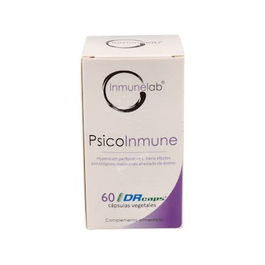 INMUNELAB Psicoinmune 60 Cápsulas - Complemento alimenticio con L-Triptófano, SAMe, Cúrcuma y Vitamina B6