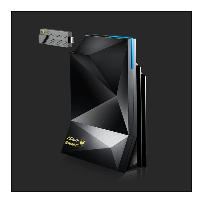 ASRock G10 AC2600 Gaming Router Negro, WLAN AC2600 (1733/800 Mbps) 4x Gigabit LAN, 2x USB 3.2, 256 MB Flash, Incluye Adaptador y Cables, H2R WLAN Stick Retail