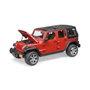 Bruder Jeep Wrangler Unlimited Rubicon 02525 Rojo