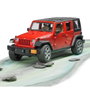 Bruder Jeep Wrangler Unlimited Rubicon 02525 Rojo