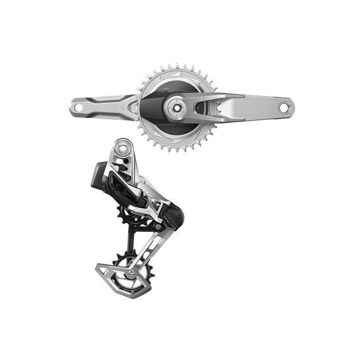 SRAM Grupo GS 1987 Edición Limitada – Transmisión T-Type Acabado Plateado SRAM Grupo GS 1987 Edición Limitada – Transmisión T-Type Acabado Plateado
