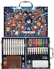ARTIST BY ALEX BOG Set Art Studio Artist Manga de 53 piezas