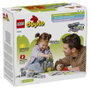 LEGO DUPLO My Town Set de expansión: Vías de tren y túnel