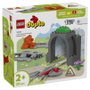 LEGO DUPLO My Town Set de expansión: Vías de tren y túnel