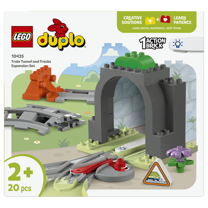 LEGO DUPLO Set de expansión: Vías de tren y túnel 10425 LEGO DUPLO Set de expansión: Vías de tren y túnel 10425