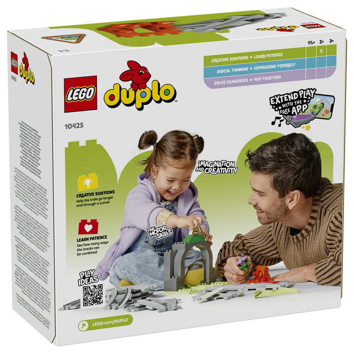 LEGO DUPLO Set de expansión: Vías de tren y túnel 10425 LEGO DUPLO Set de expansión: Vías de tren y túnel 10425