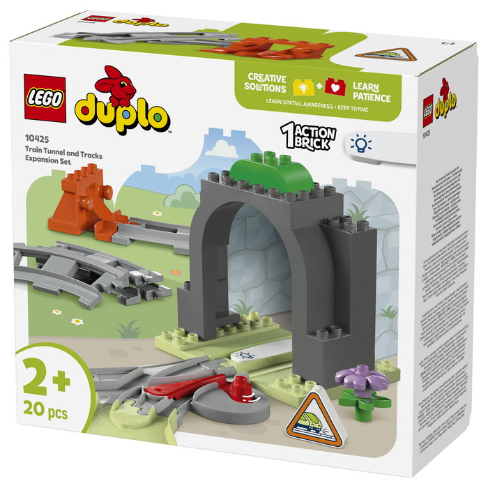 LEGO DUPLO Set de expansión: Vías de tren y túnel 10425 LEGO DUPLO Set de expansión: Vías de tren y túnel 10425