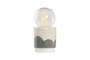 DKD Home Decor Decoración Luminosa LED Cerámica Blanco y Verde