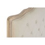 DKD Home Decor Cabecero de Cama Roble y Poliéster Beige 180x7x120