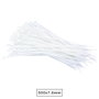 Hantums Bolsa de 100 bridas de nylon 500x7,6mm Natural