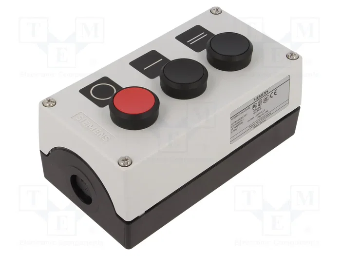 SIEMENS Casete de control 3SU1.5 con 3 botones SIEMENS Casete de control 3SU1.5 con 3 botones