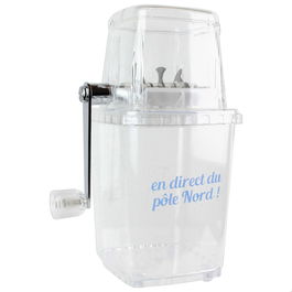 Pick and Drink Picadora Hielo Cocktail Lounge para Mojitos y Cócteles, Rompe Hielo Manual con Manivela, 15.3x11x23.5 cm