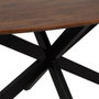 Mesa Comedor Madera de Mango Salón 200 X 100 X 76 cm