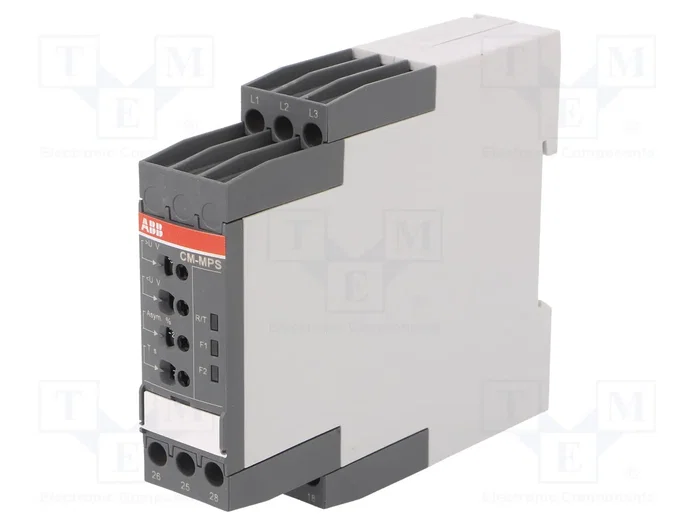 ABB CM-MPS Relé de monitorización de tensión DPDT ABB CM-MPS Relé de monitorización de tensión DPDT