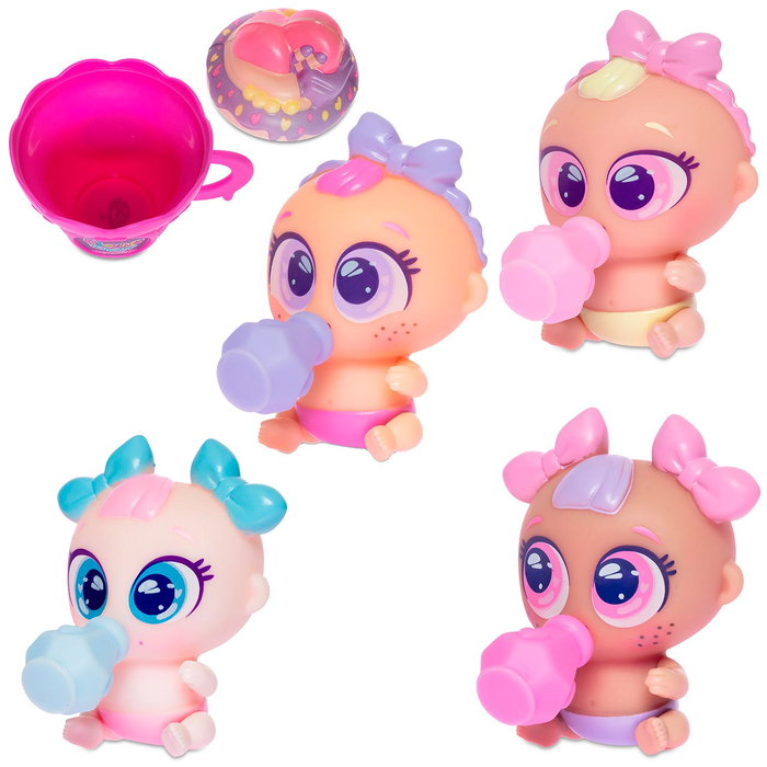 Zuru Pikolines Azucarados Figuras Coleccionables Expositor D996206