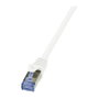LogiLink Patch Cable Cat 6a S/FTP 1,5m Blanco