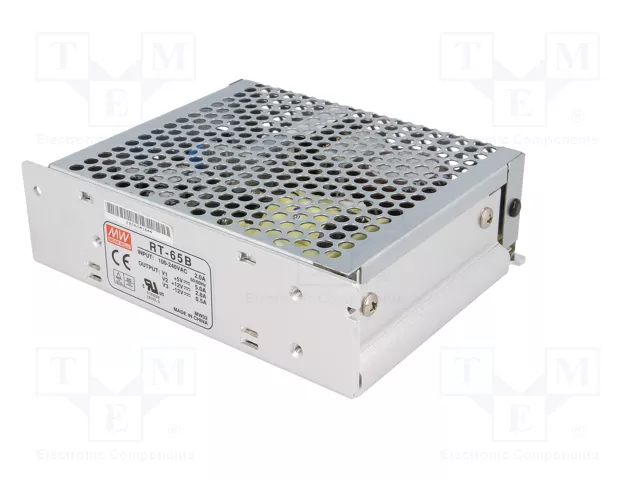 MEAN WELL RT-65B Alimentador de Módulo 64,6W MEAN WELL RT-65B Alimentador de Módulo 64,6W