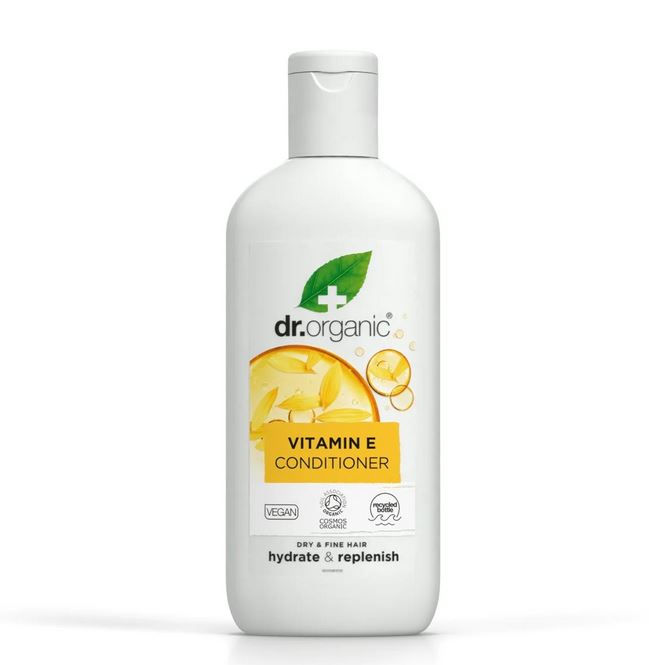 DR. ORGANIC Acondicionador Vitamina E para cabello fino 265 ml