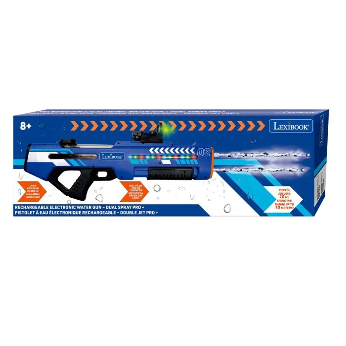 Lexibook Pistola de Agua Eléctrica Doble Chorro Pro Lexibook Pistola de Agua Eléctrica Doble Chorro Pro