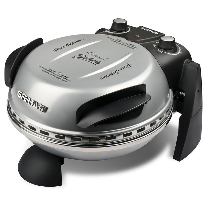 G3 Ferrari Delizia Pizzaofen G1000606, 1200W, für 31cm Pizza, silber