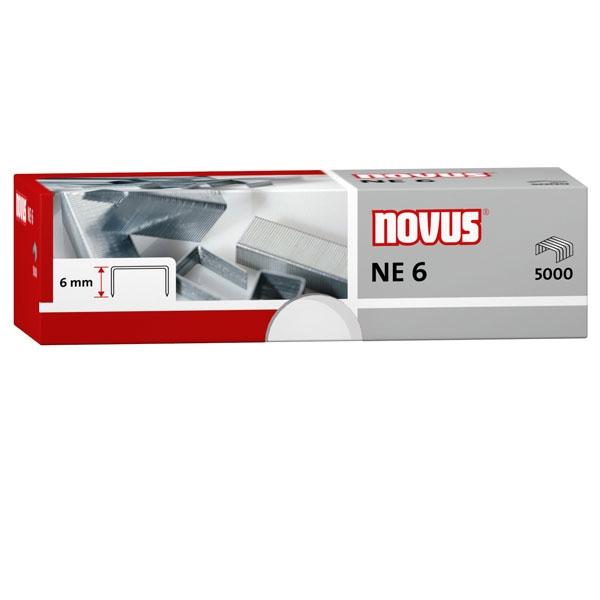 Novus Grapas NE 6 Super Galvanizadas para Grapadoras Eléctricas Novus Grapas NE 6 Super Galvanizadas para Grapadoras Eléctricas