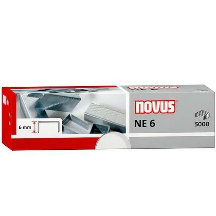 Novus Grapas NE 6 Super Galvanizadas para Grapadoras Eléctricas Novus Grapas NE 6 Super Galvanizadas para Grapadoras Eléctricas